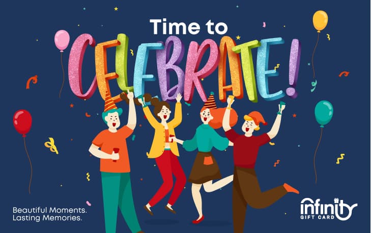 Time to Celebrate Smart Gift Card